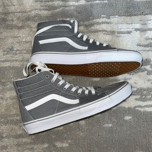 Vans Grey HighTop Men’s NEW size 10